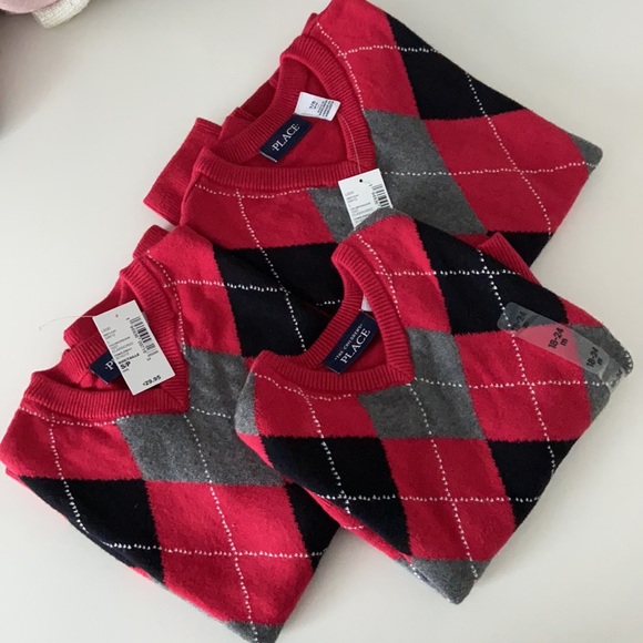 Boys argyle fall/holiday sweaters - Picture 6 of 6